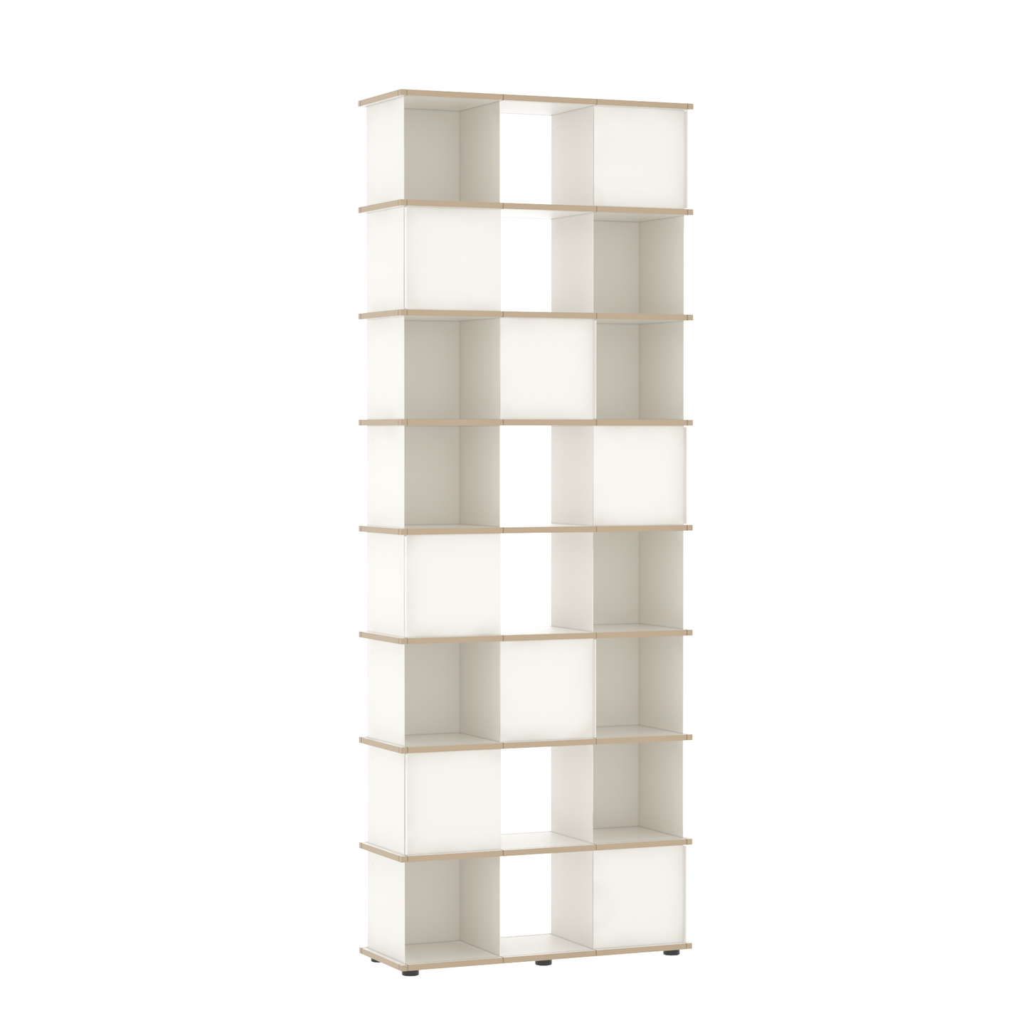 YU SHELF 3 series / MDF white