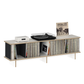 YU SIDEBOARD 5er / MDF weiß