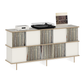 YU SIDEBOARD 5er / MDF weiß