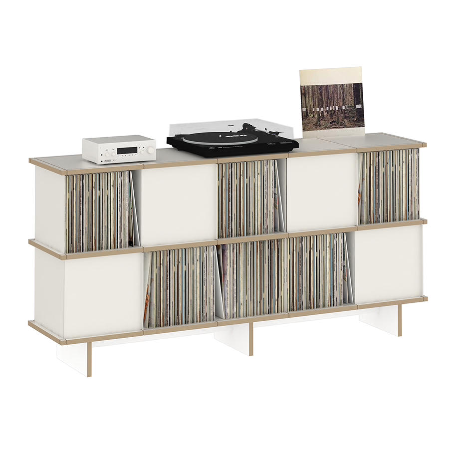 YU SIDEBOARD 5er / MDF weiß