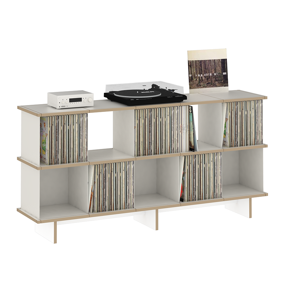 YU SIDEBOARD 5er / MDF weiß