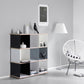 YU SHELF 3 series / MDF white