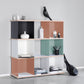 YU SHELF 3 series / MDF white